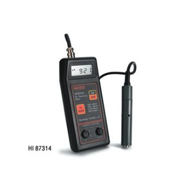 HANNA哈纳 HI87314N便携式电导率/电阻率测定仪