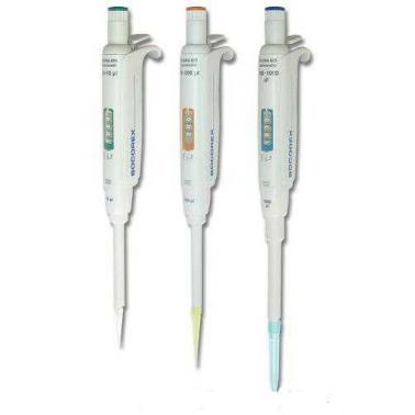 SOCOREX 可调容量移液器 825系列精密微量移液器 0.1-2μL（825.0002）