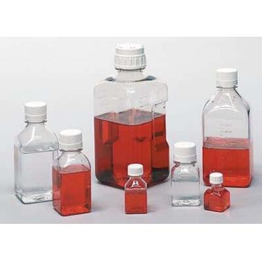 Nalgene耐洁 无菌培养基方瓶 2019-1000（瓶身PETG材料，瓶盖HDPE材料）