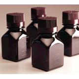 Nalgene耐洁 琥珀色方型培养基瓶 322021-0060（瓶身PETG材料，瓶盖HDPE材料）